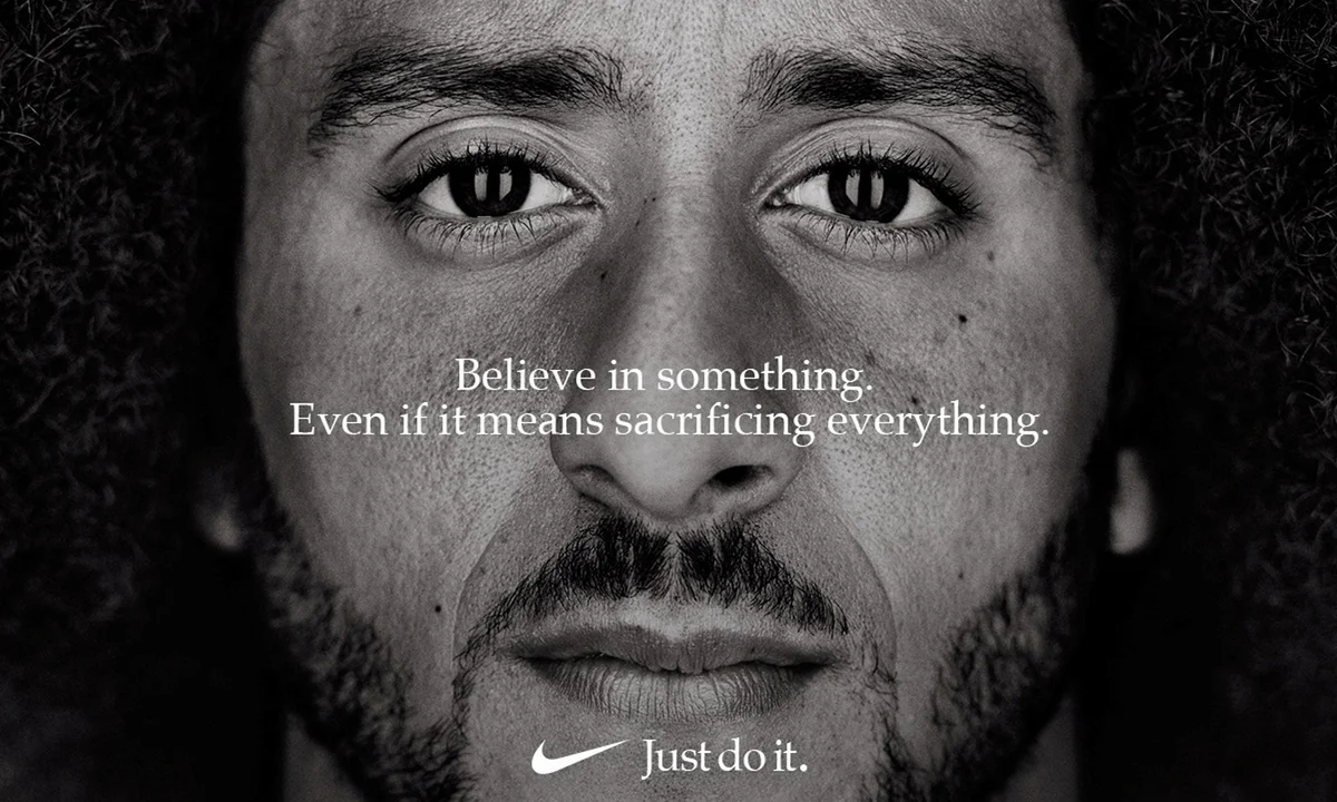 Nike — Believe in something.
