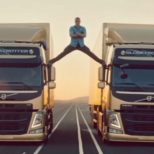 Volvo — The epic split.